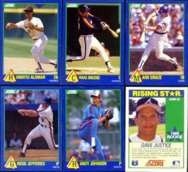 Walt Weiss #95 1989 Score Rising Stars - Image 1 of 1