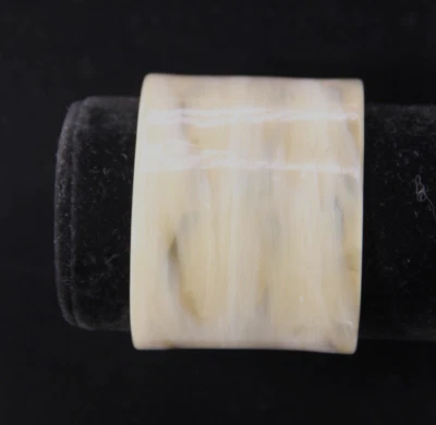 Brazalete brazalete vintage imitación cuerno de búfalo joyería acetato bohemio, pequeño Foto 1 de 4