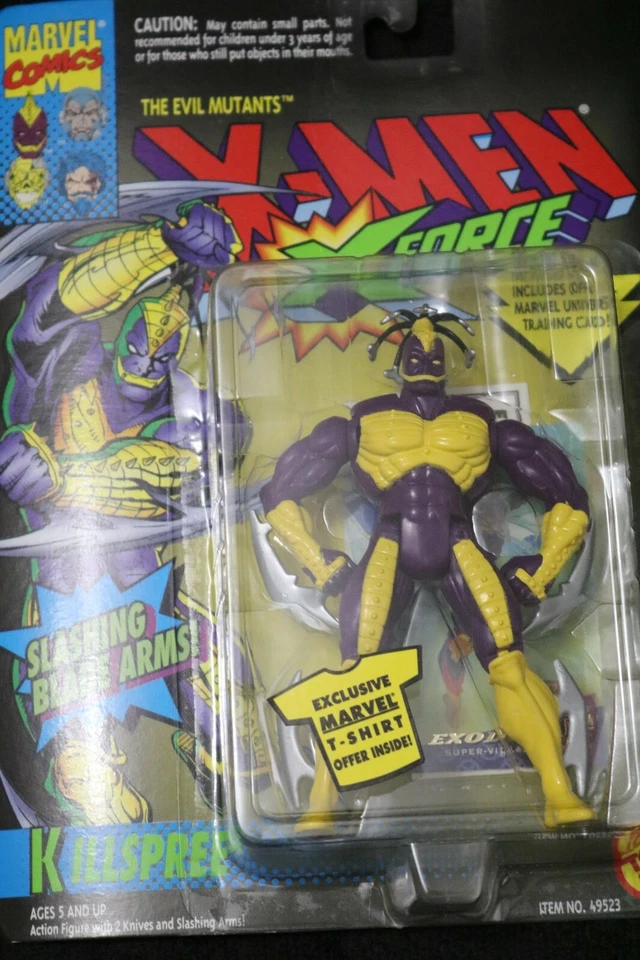 1994 Marvel Comics X-men Killspree Action Figure ToyBiz
