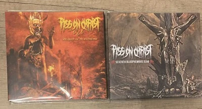 PISS ON CHRIST the Last 2 CDs, 666 And Seventh, Super Deal Malevolent Creation - Image 1 of 2
