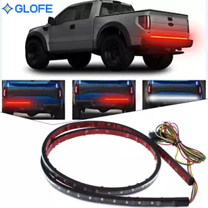 For Toyota Tacoma 4Runner White Red Car LED Rear Trunk Strip Tailgate Light Bar - Picture 1 of 8