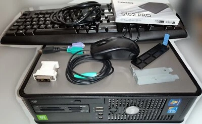 DELL Optiplex 780 SFF Retrogaming Intel Q9650 GT 730 16G RAM 500G SSD 6x Boot - Image 1 of 4