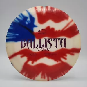 Latitude 64 Opto Ballista Pro Disc Golf 176g Driver 14/4/0/3 Red White Blue Flag - Picture 1 of 15