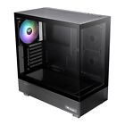 Thermaltake View 270 Tg Argb E Atx Mid Tower Tempered Glass Pc Gaming Case   Bla
