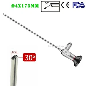 CE& FDA ø4.0x175mm Rigid Endoscope Sinuscope Arthroscopy ENT Mirror Speculum 30° - Picture 1 of 7