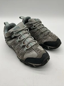 Merrell Mesa Ventilator II Blue/Grey Womens Size 7 Hiking Shoes Vibram Sole - Picture 1 of 24