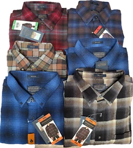 Pendleton Men's Flannel Shirt NWT VARIETY ORIGINAL NEW - Picture 1 of 13