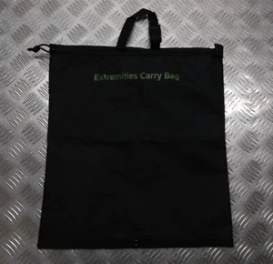 Bolsa de Transporte Extremities Ejército Británico Excedente Virtus NSN Stock Stealth Negra Gen 1 - Imagen 1 de 6