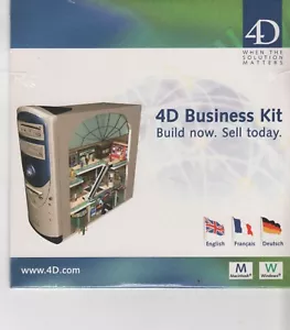 ITHistory (2002) APPLE/IBM PC Software: 4D BUSINESS KIT Demo Sealed OF - Bild 1 von 2