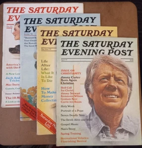 4 Issue Lot Saturday Evening Post - 1976 1977 - Imagen 1 de 13