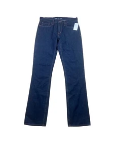 Pantalones de mezclilla rectos Old Navy para hombre 32 X 36 azul algodón tiro medio - Imagen 1 de 3