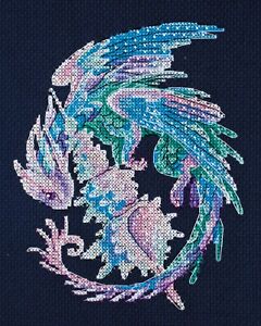 DIY Needlepoint Cross Stitch "Baby dragon" Tapestry Embroidery Kit
