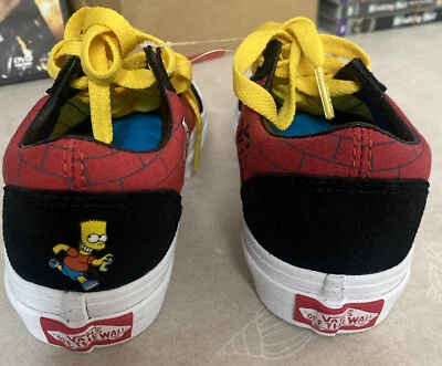 kids vans shoes Bart Simpson  Limited Edition size 11 - image 1 of 4