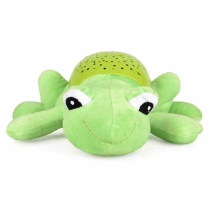 niedliche LED-Lampe Frosch mit Sternenhimmel Musik Einschlafhilfe Nacht-Licht - Bild 1 von 8