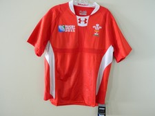 Nwt Ua Under Armour Rugby Active Official World Cup 2011 Shirt Med/Red
