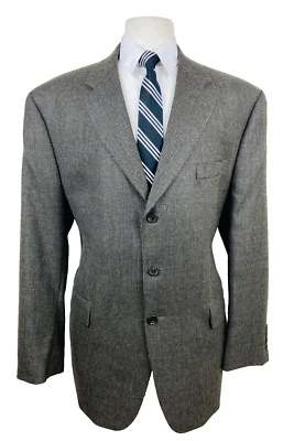 Blazer Abrigo Deportivo Traje Chaqueta Ralph Lauren Para Hombres 46R Canadá Suave 100% Lana de Cordero Foto 1 de 4