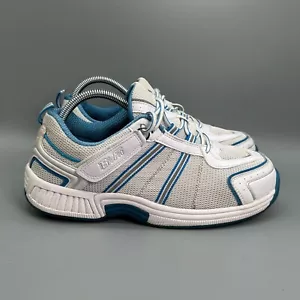 OrthoFeet BioFit Tahoe 910 Women's 9.5 D White Athletic Sneakers Lace Up Low Top - Picture 1 of 9