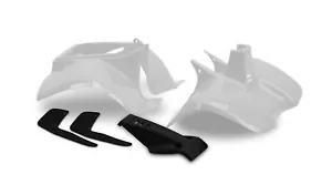 Plastics Set For Suzuki LT50 White Front, Rear Fender Bodywork Panels Mudflaps - Picture 1 of 1