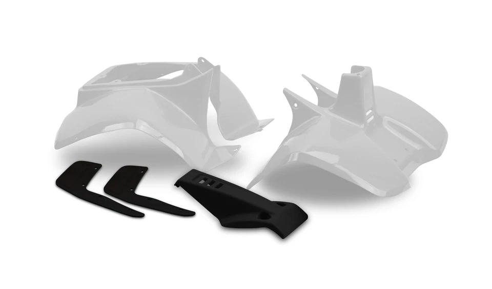 Plastics Set For Suzuki LT50 White Front, Rear Fender Bodywork Panels Mudflaps - Image 1 of 1