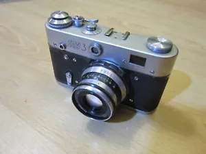 FED 3 analoge Sucherkamera Objektiv Industar 61 2,8/52 Sowjetrussland UdSSR - Bild 1 von 8