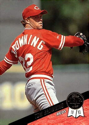 1993 Leaf #359 Tom Browning - Image 1 of 2