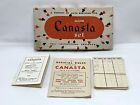 Vintage Waddington & Auto Novelties CANASTA Box, Score Cards & Instruction Book
