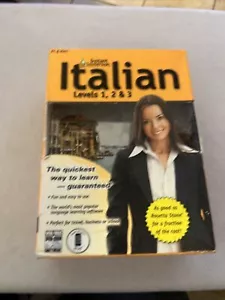 Learn How To Speak Italian With Instant Immersion Levels 1-3 - Picture 1 of 3