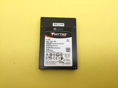 Seagate Nytro 3532 6.4TB SAS 12Gb/s 2.5in ENT SSD XS6400LE70084 - Image 1 of 3