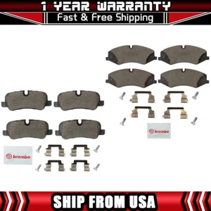 Front Rear Disc Brake Pad Set x2 X Brembo For Land Rover 2010-2012 - Picture 1 of 4