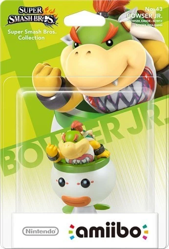 Super Smash Bros Bowser Jr. (импорт из ЕС) - совершенно новый - Nintendo Amiibo - Изображение 1 из 2