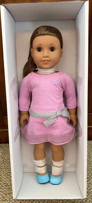 Muñeca American Girl 18" Truly Me #28 piel mediana cabello castaño ojos marrones sin libro Foto 1 de 4
