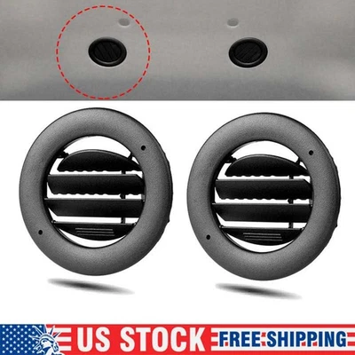 2 вентиляционных отверстия переменного тока для заднего потолка крыши для Ford Econoline E150 E250 E350 Van 2009-2017 - Изображение 1 из 4