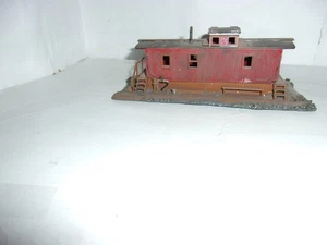 GC    (HO)  TOOL SHED Diorama caboose - Picture 1 of 5