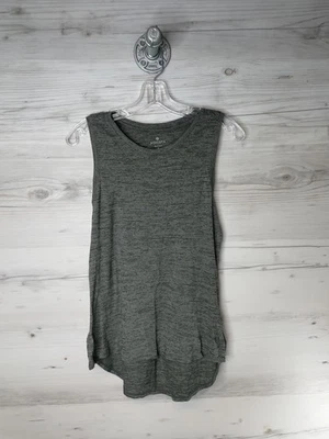 Camisa Athleta Mujer Pequeña Verde Brezo Sin Mangas Tanque Atlético Yoga Entrenamiento Foto 1 de 4