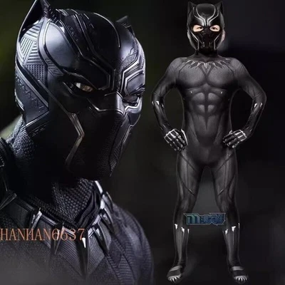 Mono Niños Body Marvel Comics Pantera Negra T'Challa Disfraz Juegos con disfraces Foto 1 de 4