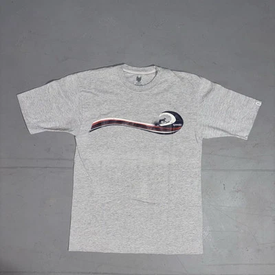 Camisa Speedo Surf Gráfico Vintage Y2K Estilo Patín Camiseta Para Hombres Mediana Gris/Gris Foto 1 de 4