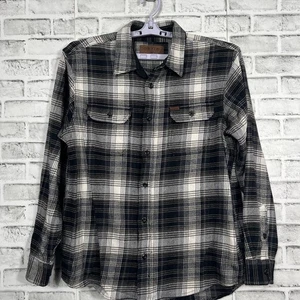 Orvis Classic Collection Hemd 100% Baumwolle Herren Gr. M Langarm schwarz kariert - Bild 1 von 13