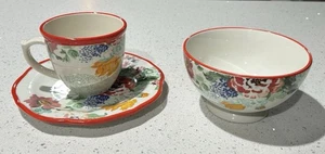 Pionierin Teller Schüssel und Becher Set �� - Bild 1 von 10