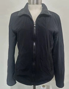 Giacca donna James Perse Yosemite nera foderata in pile taglia 3/L - Foto 1 di 4