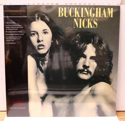 Buckingham Nicks Rhino HiFi LTD Ed. Self-Titled NEW LP Vinyl RHF1727705 Foto 1 de 2