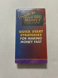 Secrets To Making Money Now VHS Quick Start Strategies For Making Money Fast - Picture 1 of 6
