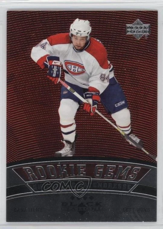 2006-07 Upper Deck Black Diamond Gems Ruby /100 Guillaume Latendresse Rookie RC - Image 1 of 2