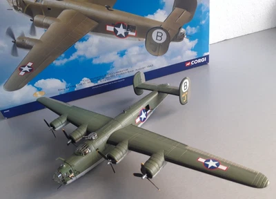 Corgi: B-24D Liberator, 'Ball of Fire,' USAAF 1943, in 1:72 scale. Pre-Owned. - Image 1 of 4