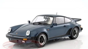 New 1977 Porsche 911 (930) Turbo Blue gray metallic 1:12 Minichamps Diecast Mode - Picture 1 of 3