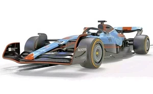 New C4559 Scalextric 1:32nd Scale Williams FW45 Alex Albon Gulf Edition Model - Picture 1 of 2