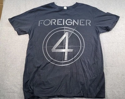 Foreigner 2015 Tour Dates Concert t shirt Men's Large See Measurements  - Image 1 of 4