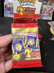 Pokemon Action Flipz Première Edition 1999 Nintendo PACK SCELLÉ - Photo 1/4