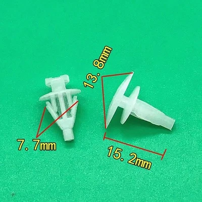 10 Pcs Car Door Weatherstrip Retainer Clips for Toyota Honda Subaru Mitsubishi Foto 1 de 4
