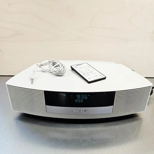 Bose Wave Radio III AM/FM Stereo Radiowecker Antenne Fernbedienung Touch weiß - Bild 1 von 9