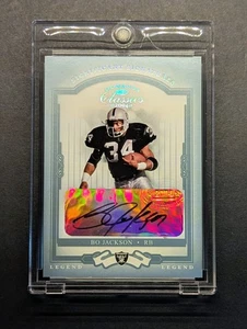 BO JACKSON Auto 2004 Donruss Classics Significant Signatures Platinum SP /25 - Picture 1 of 7